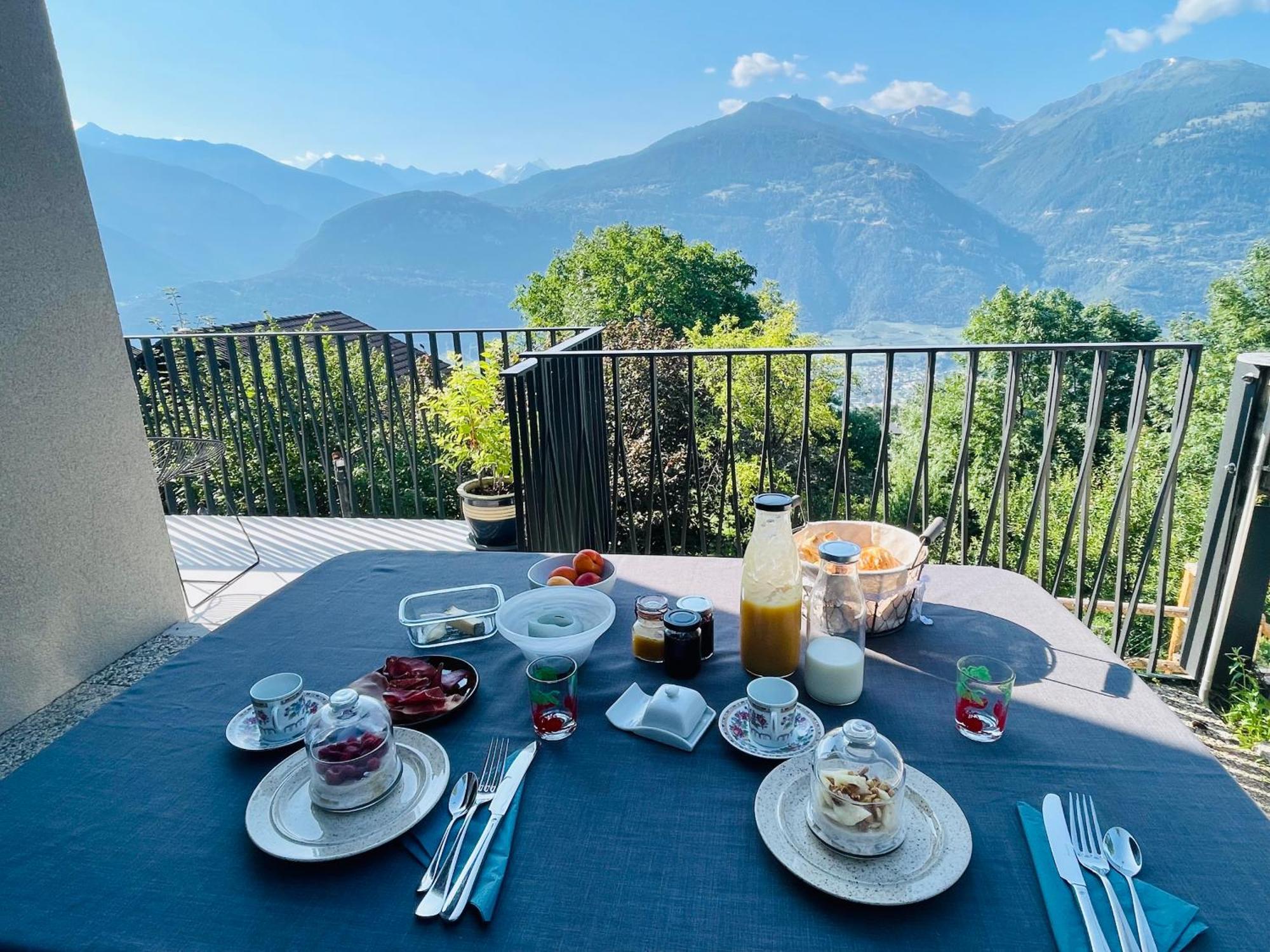 B&B La Forge De Diogne Crans-Montana Esterno foto